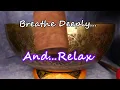 RELAX AND TAKE A DEEP BREATH MEDITATION! GOOD FOR SLEEP TOO! FEATURING A GIANT 20" BRONZE BOWL! 1HR