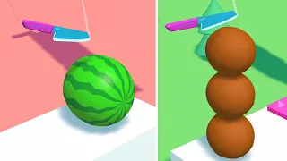 Slice Master cool math Game Satisfying and Relaxing ASMR Slicing