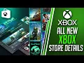 ALL NEW Xbox Store Experience for Xbox Series X Detailed Xbox Dashboard Update 2020