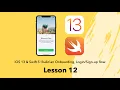 Setup Login View Controller UI Lesson 12