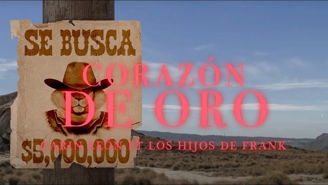 Corazón de Oro - Carin Leon (Lyric Video) Corazón de Oro - Carin Leon (Lyric Video)