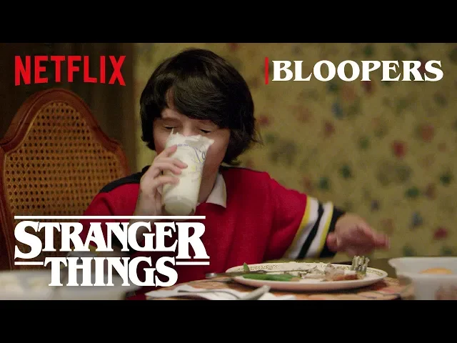 Stranger Things Season 1 Bloopers