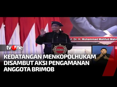 Menko Polhukam Kunjungi Mako Brimob Untuk Saksikan Pelepasan 100 Anggota ke Papua