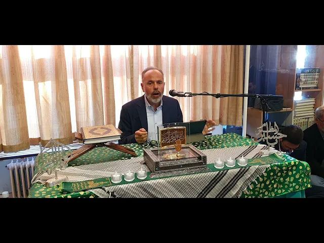 ⁣مجلسی انس با قرآن در فاطمیه نایمخن/ سخرانی آقای نعیمی