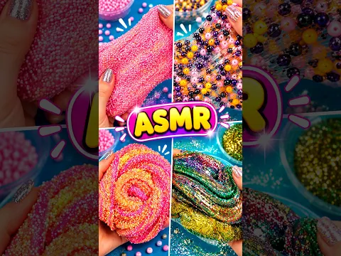 🩷 СЛАЙМ АСМР ✨ расслабляющий и приятный на слух 💯 игра и изменение слайма #asmr #slime