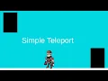 Unity 2d simple teleport Portal