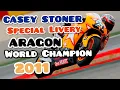 Download Lagu Repsol Honda Wereldkampioen RC213V bike review Casey Stoner Aragon 2011