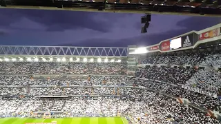 نشيد ريال مدريد من الملعب روعة روعة Hala Madrid 