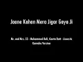 Download Lagu Jaane Kahan Mera Jigar Gaya Ji | Mr and Mrs 55 | Acoustic Karaoke With Lyrics | Only Guitar Chords..