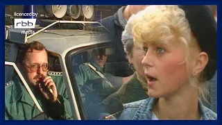 Fall of the Wall in 1989: GDR citizens cross the border | Original footage