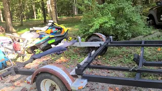 New triple jetski trailer