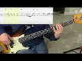 Midnight Train To Memphis - Chris Stapleton | Bass Guitar Cover (Play Along Tabs)