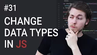 31 How to change data type in JavaScript - Learn JavaScript front-end programming