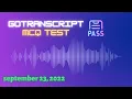 Gotranscript - TEST ANSWERS MCQ September 23 2022