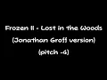 Frozen II - Lost in the Woods (Jonathan Groff version) (pitch -1)