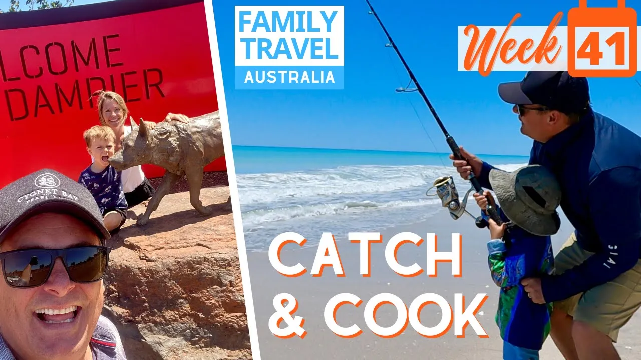 Fishing 80 Mile Beach + Red Dog Movie Origin & World’s Oldest Rock Art