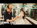 Wet Shave In Historic Art Nouveau Barbershop Antica Barberia Giacalone Genova Italy