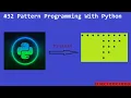 Python Pattern Printing Programs Pattern Programming With Python for code coder