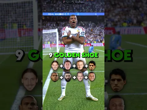All strikers Golden shoe's vs Goat's 🐐🥶