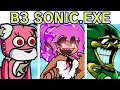 Lagu Friday Night Funkin' VS B3 3X3 REMIXED FULL WEEK (Sonic.EXE Triple B Trouble \u0026 Endless) (FNF Mod)