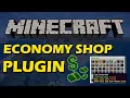 Buy Sell and Edit items in Minecraft with Economy Shop GUI Plugin