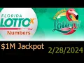 Florida Lotto Winning Numbers 28 February 2024 Today FL Lotto Drawing Result Wednesday 2024