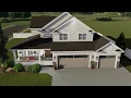 5-Bedroom Craftsman House Plan with Finished Basement