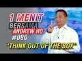 Download Lagu Think Out Of The Box | Video Motivasi | 1 Menit Bersama Andrew Ho #086