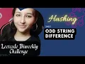 2451 Odd String Difference Leetcode Easy hashing CPP