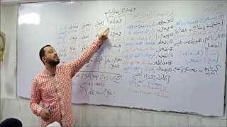 شرح درس المصادر القياسية الأستاذ وليد محسن 