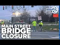 Construction prompts months-long lane closure on Main Street bridge in Mishawaka