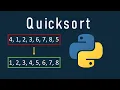 Quicksort In Python Explained With Example And Code