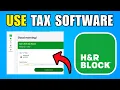 How To Use H R Block Tax Software 2026 Best Method