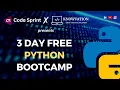 Python Boot Camp Day 3 Code Sprint X Knowvation