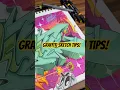 Graffiti sketch tips