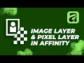 What s the DIFFERENCE between Image Layer and Pixel Layer in Affinity 3