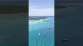 Sailing through a DANGEROUS REEF! #sailing #sailingaroundtheworld