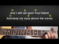 Oceans Where feet may fail - Hillsong Worship Guitar Tutorial With Chords and