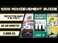 One Button Games 5-in-1 vol 4 100 Achievement Walkthrough 2000GS in 20-60 Minutes
