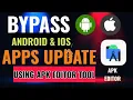 How to Bypass Mandatory App Updates with APK Editor Tool Easy Tutorial