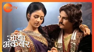 akbar feel jodha jealous jodha akbar romantic moments zee tv