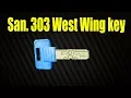 Escape From Tarkov - San 303 West Wing key