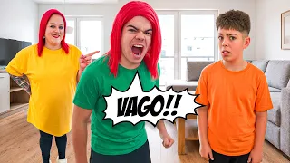MI MADRE ME DEJÓ A CARGO DE LA CASA...