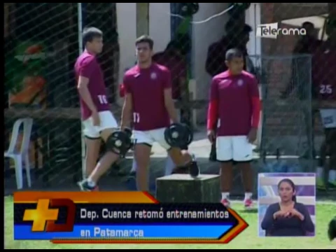 Deportivo Cuenca retomó entrenamientos en Patamarca