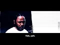 Kendrick Lamar - Yah Subtitulada en Espanol