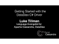 Getting Started with the DataStax C Driver for Apache Cassandra