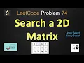 search a 2d matrix search a 2d matrix leetcode leetcode 74 binary search matrix
