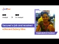 Became a Senior Analyst with a Good Salary Hike Best Data Analytics Course For Career Transition