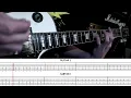 Thank You For The Venom - My Chemical Romance Guitar Cover With Scrolling Tabs