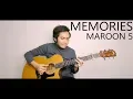 Download Lagu Memories - Maroon 5 (fingerstyle guitar cover)